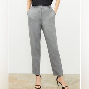 M.M. Lafleur Mejia 3.0 Gray Tailored Dress Pants Workwear Office Slim Fit